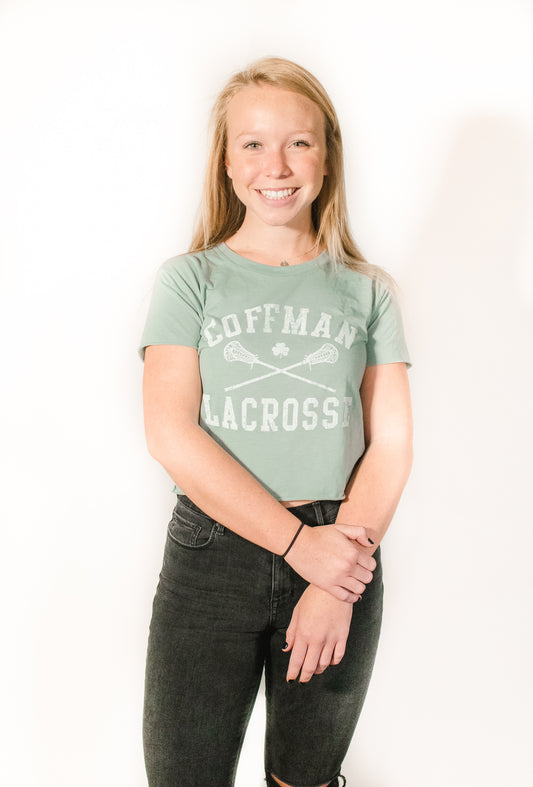 Coffman LAX Crop Top Tee