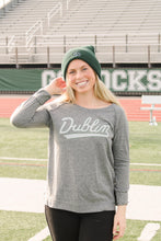 Load image into Gallery viewer, Shamrock Beanie | Green &amp; Heather Grey