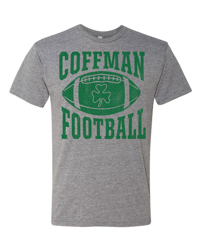 Coffman Football Icon Grey Tee
