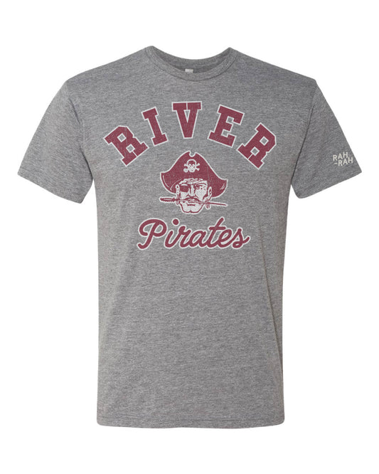 Rocky River Pirates Grey Tee
