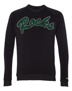 Rocks Throwback Sweatshirt in Charcoal-Black | ADULT