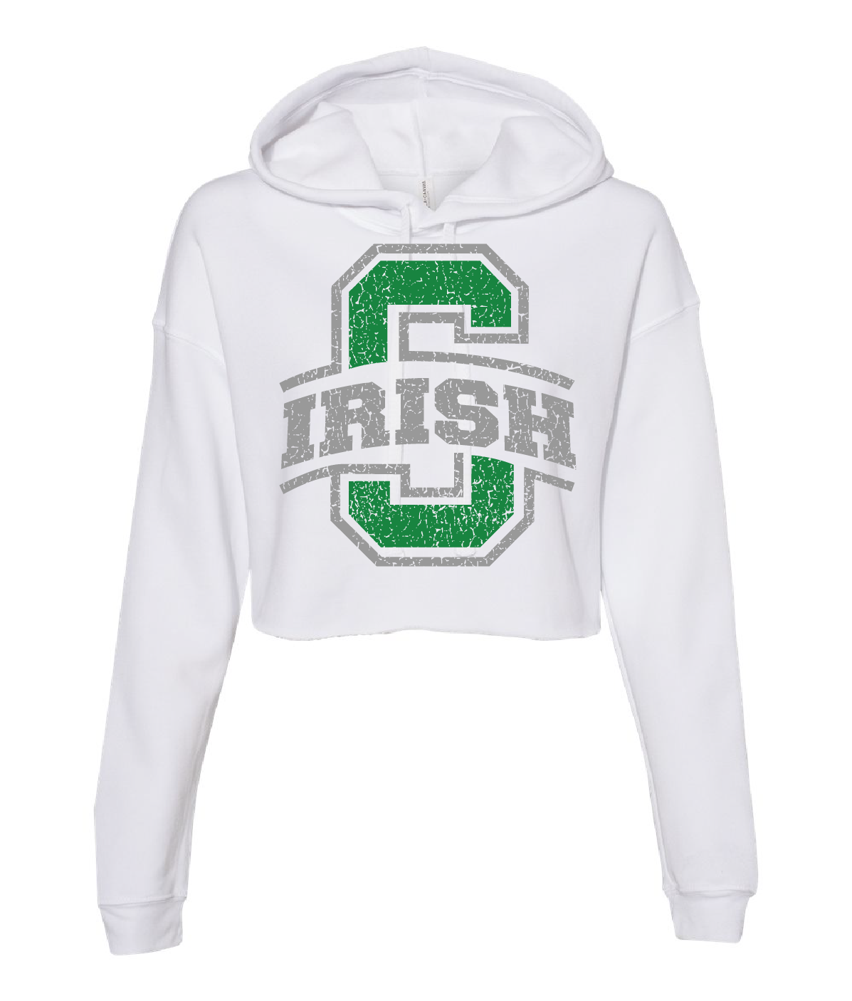 Block S Crop Top Hoodie