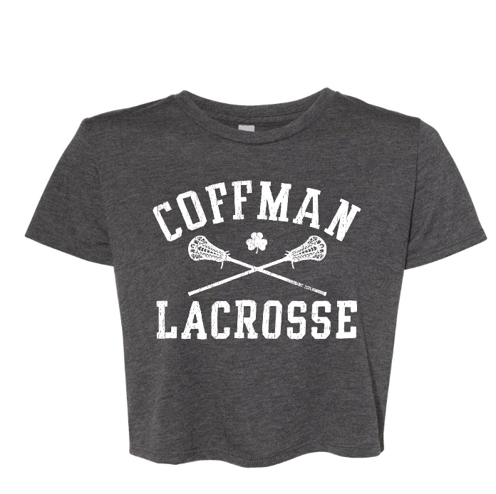 Coffman LAX Crop Top Tee