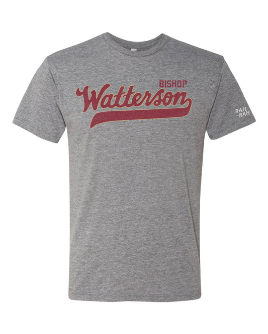 Bishop Watterson Script Grey Tee | ADULT & YOUTH