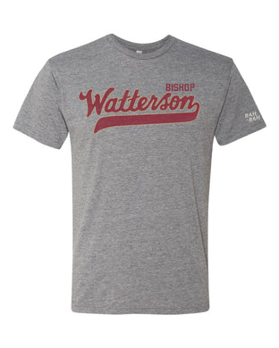 Bishop Watterson Script Grey Tee | ADULT & YOUTH