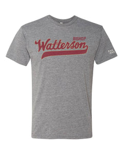 Bishop Watterson Script Grey Tee | ADULT & YOUTH