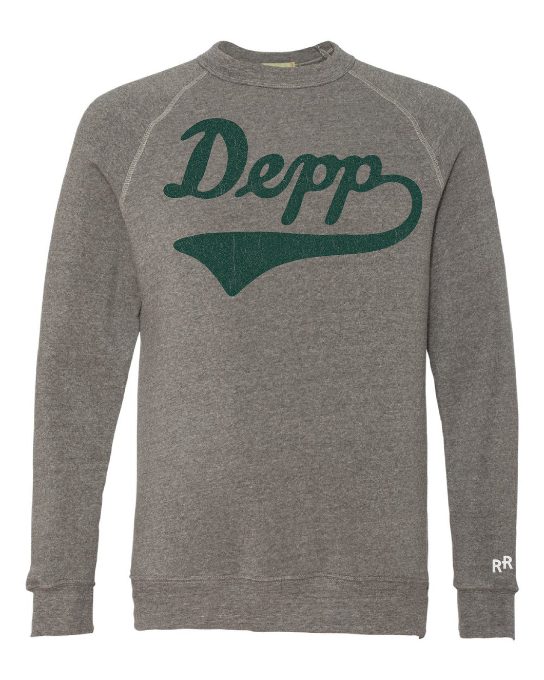 Script Depp Unisex Sweatshirt | Adult Triblend