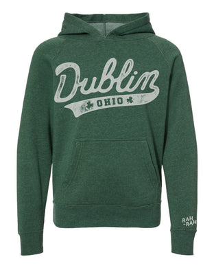 Dublin Script Green Hoodie | YOUTH