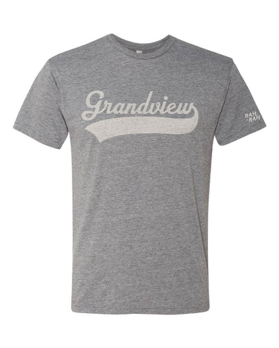 Grandview Script Grey Tee | ADULT