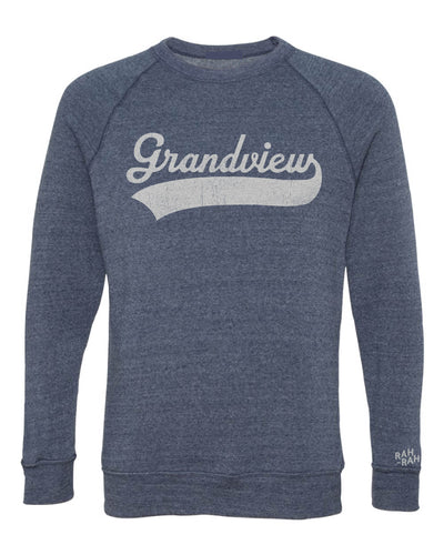 Grandview Script Navy Sweatshirt | ADULT