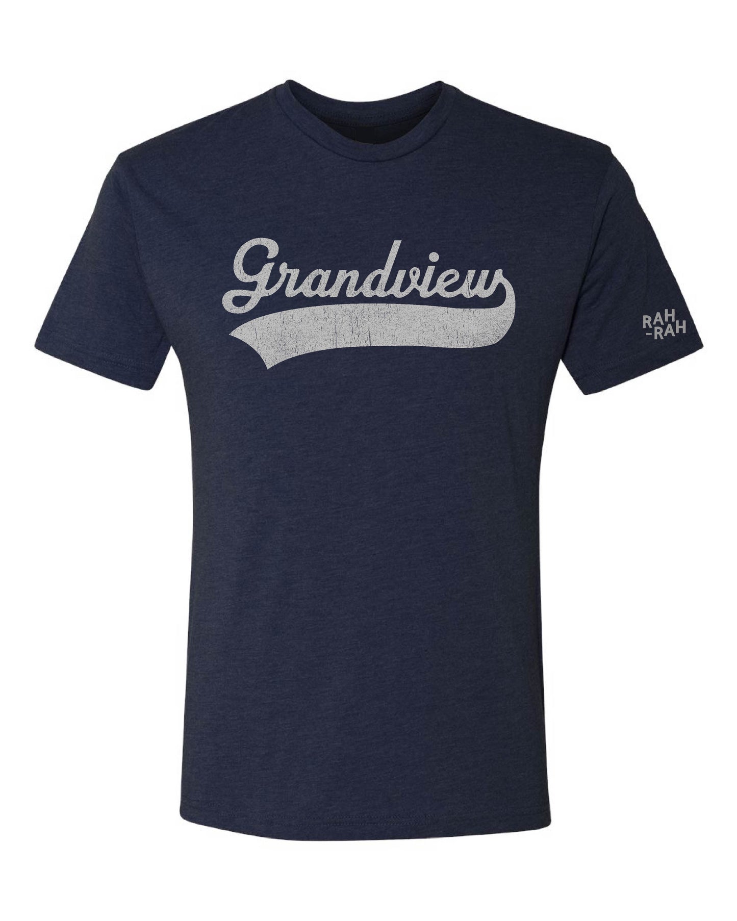 Grandview Script Navy Tee | ADULT