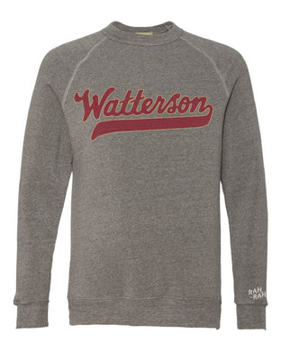 Script Watterson Adult Unisex Crewneck Sweatshirt