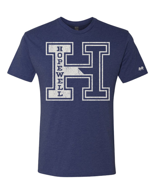 Unisex Adult Hopewell Block "H" Tee