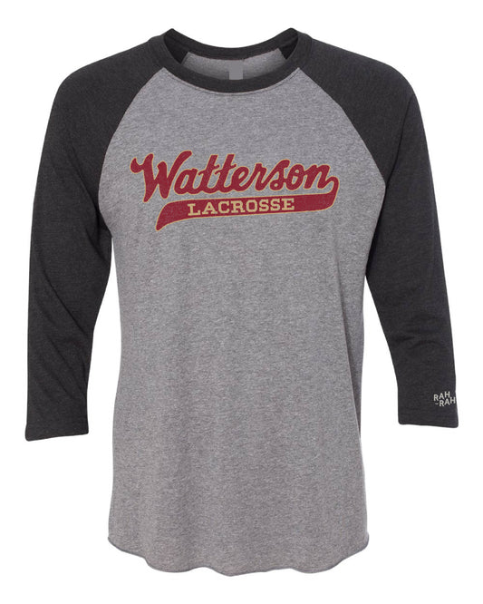 Script Watterson LAX Unisex Spring Raglan