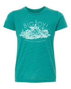 Wickliffe The Big Toy Teal Tee | Youth