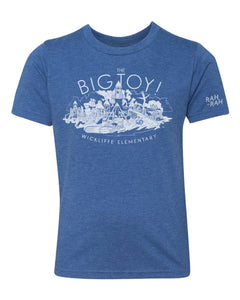Wickliffe The Big Toy Blue Tee | Youth