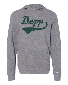 Youth Script Depp Hoodie | Triblend Unisex
